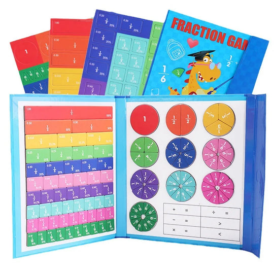 MagnetoFractions™ – Magnetisches Bruchrätselbuch!