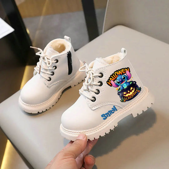 StitchBoots™ – Kinder Boots mit Halloween-Design – Warm & Bequem