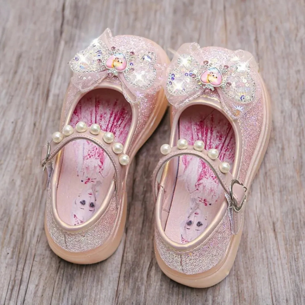 GlitterStep™ – Glänzendi Velcro Schuhe für Chind – Stylisch & Bequem