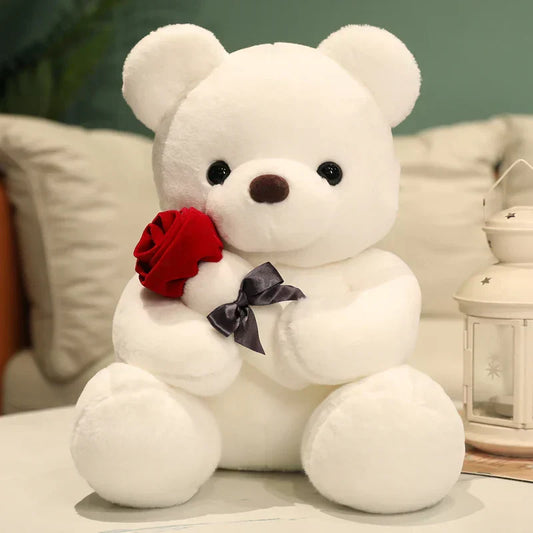 LoveBloom™ – Der Rosen-Kuschelbär