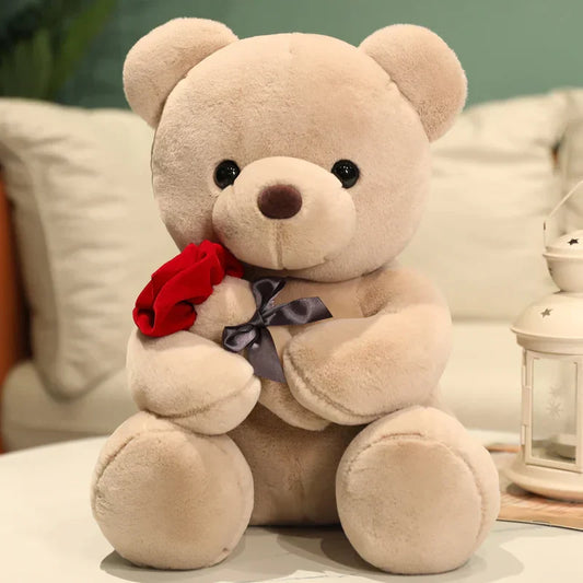 LoveBloom™ – Der Rosen-Kuschelbär