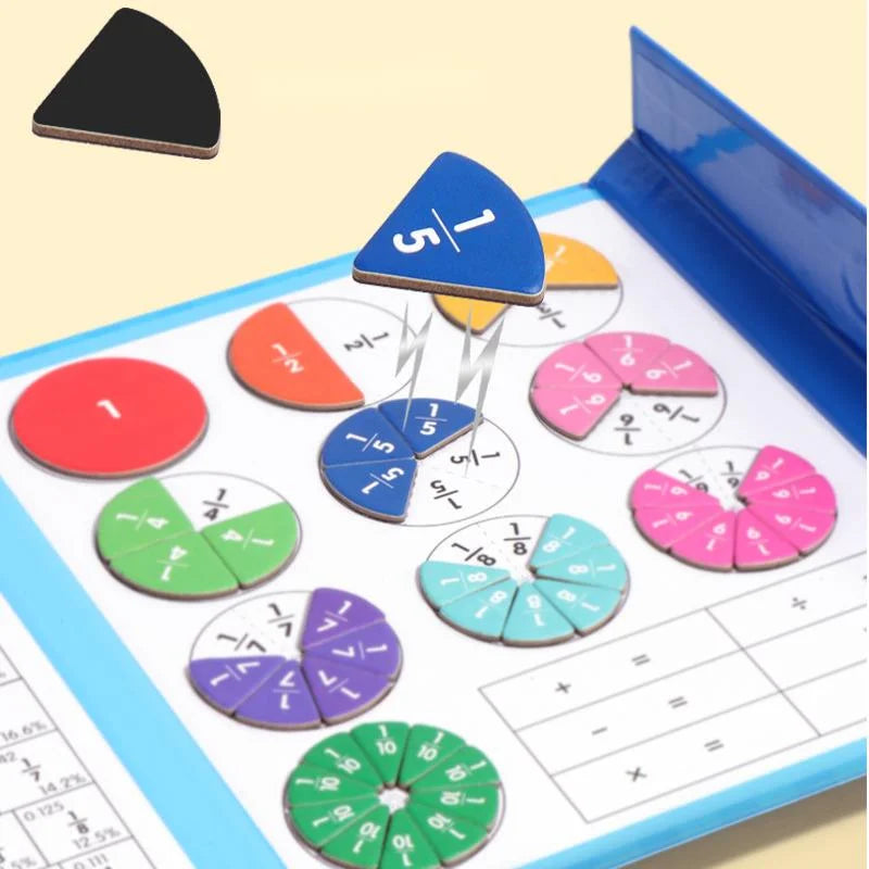 MagnetoFractions™ – Magnetisches Bruchrätselbuch!