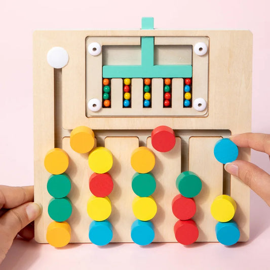 ColorMatch™ Montessori Holzpuzzle