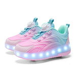 GlowRoll™ – Kinder LED Rollschueh – Leuchtend, Stylisch & Sicher