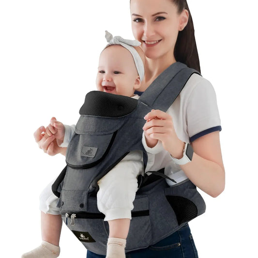 SnuggleNest™ – Ergonomische Babytrage für Eltern und Babys