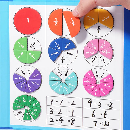 MagnetoFractions™ – Magnetisches Bruchrätselbuch!