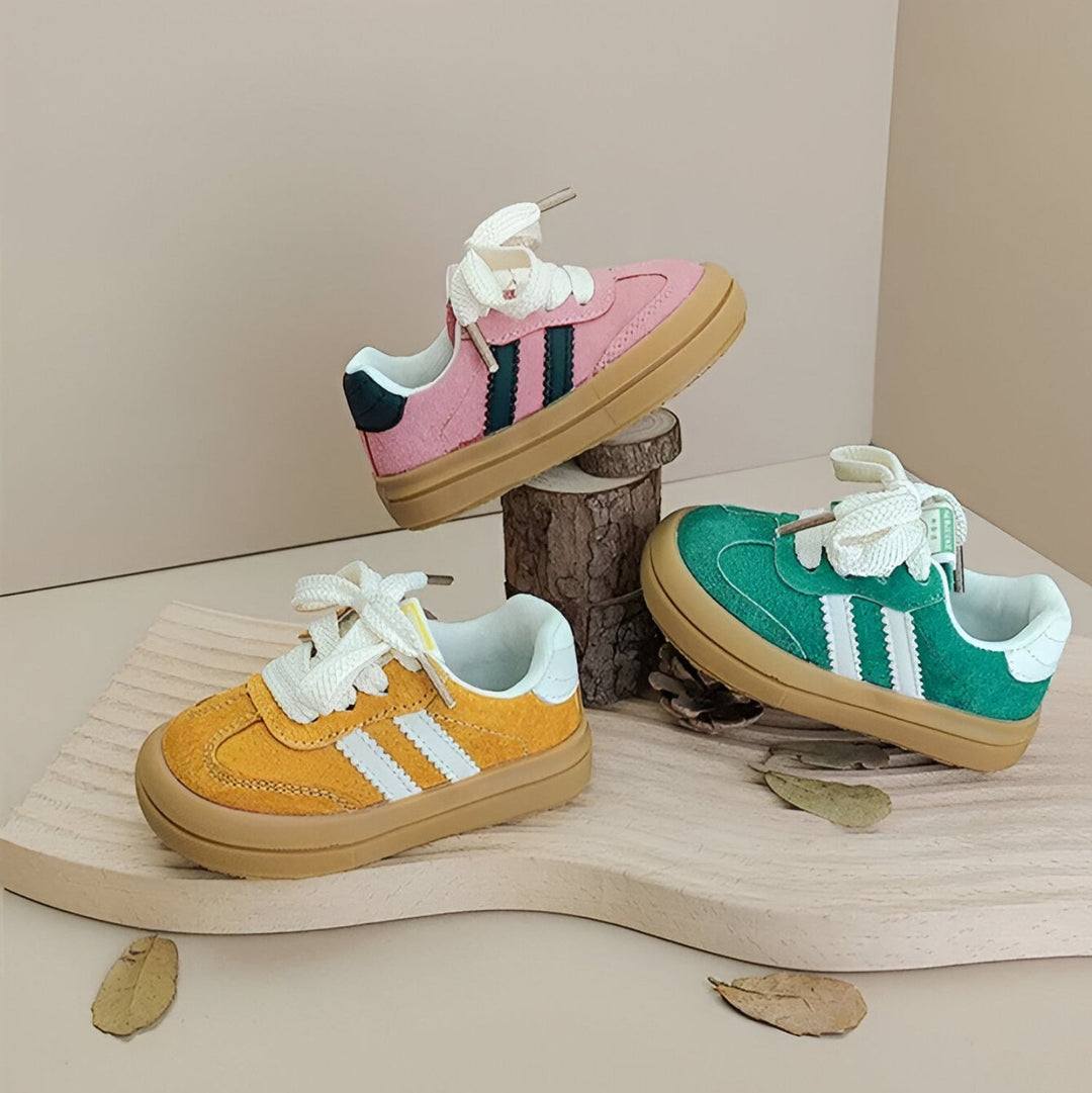 TinySteps™ – Flexibel, Stylisch & Komfortabel – Kinder Sneaker mit Veters