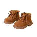 SuedeStride™ – Kinder Boots aus Veloursleder – Stylisch & Robust