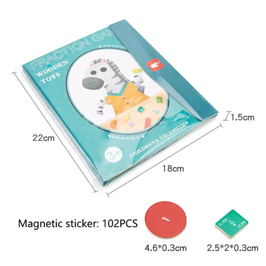 MagnetoFractions™ – Magnetisches Bruchrätselbuch!