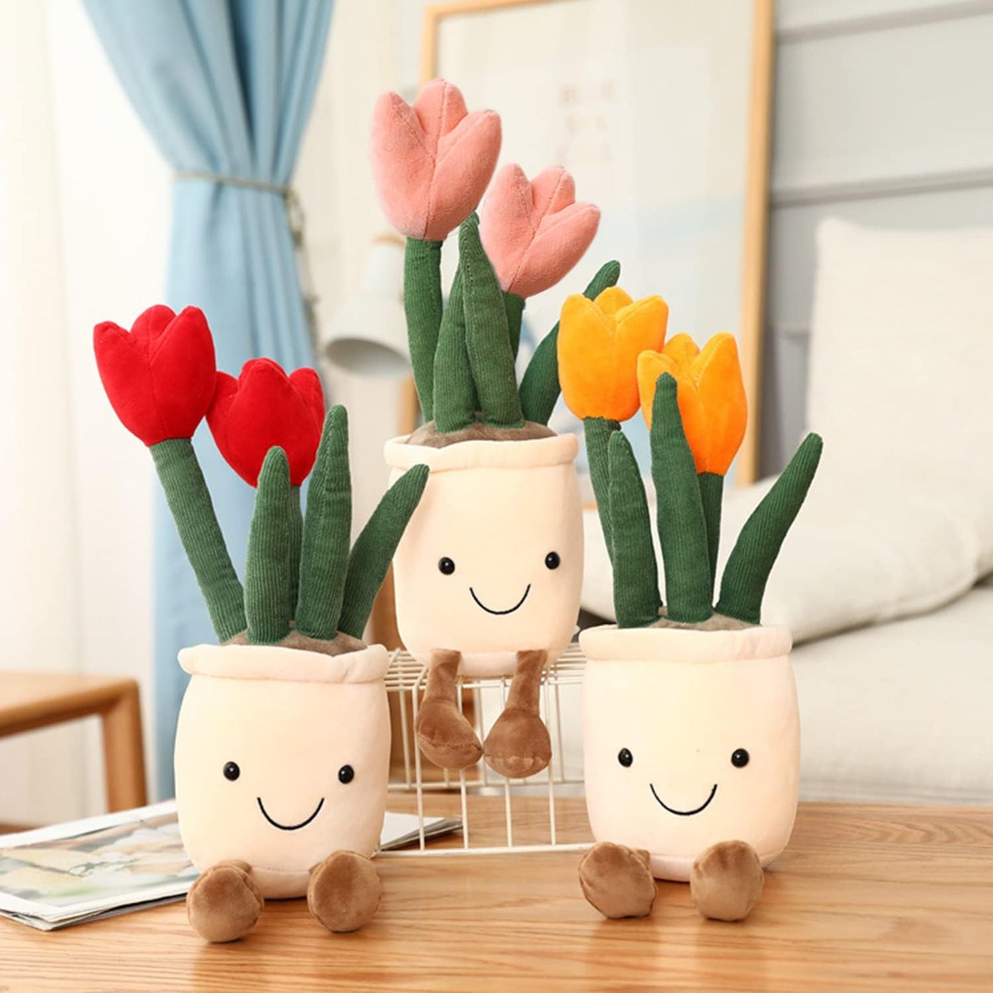 BloomieBuddy™ – fröhlichste Blumen-Kuschelpuppe