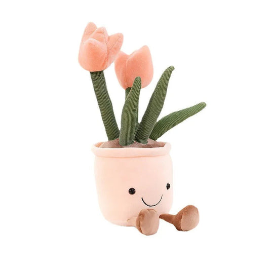 BloomieBuddy™ – fröhlichste Blumen-Kuschelpuppe