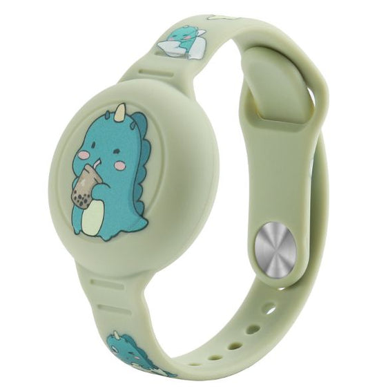 DinoSafe™ – GPS Kinderarmband kompatibel mit AirTag
