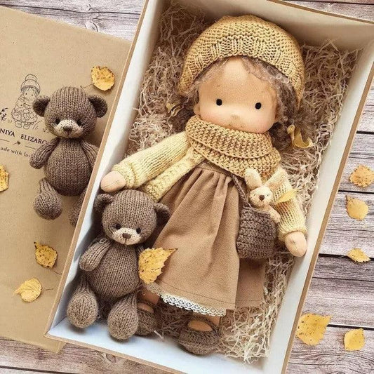 Bio-Schmusepuppe für Kinder – Natürlich & liebevoll gefertigt