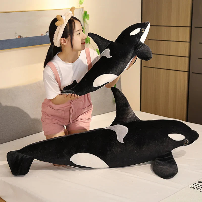 AquaHug™ -Weiches Orca-Kuscheltier