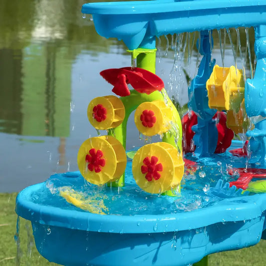 SplashTower™ – Der 3-in-1 Sand- und Wasserspieltisch