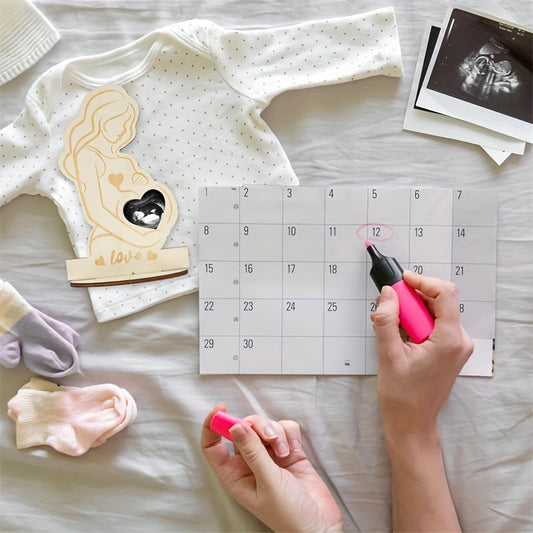 HeartPrint™ – Baby Echo-Fotografien aus Holz