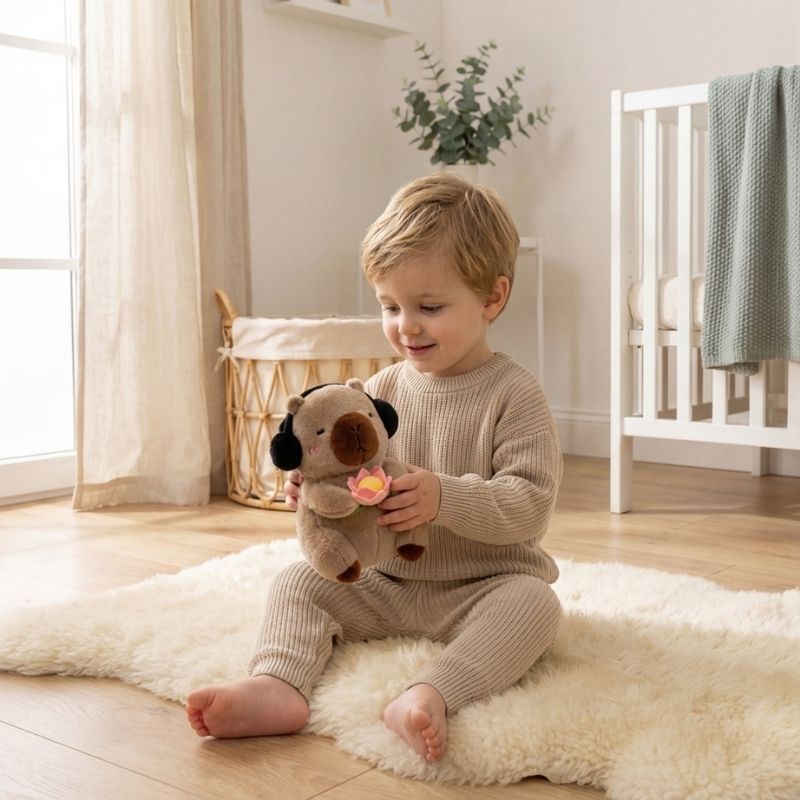 Anika — Khaki Capybara (38cm)