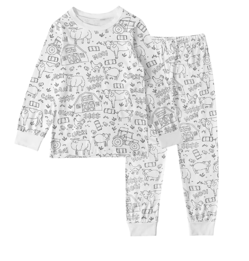 DreamDoodle™ | Malbarer Kinderpyjama