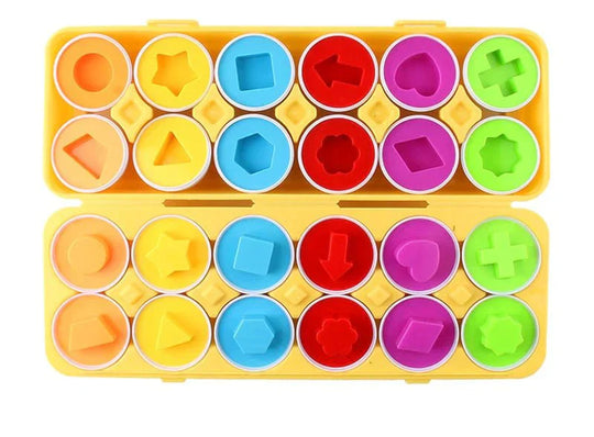 Montessori Matching Eggs - Pädagogisches Geschenk für Kinder
