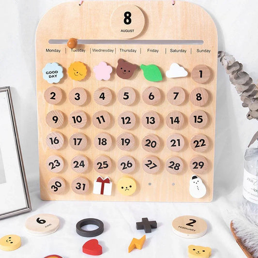 Magnetischer Lernkalender