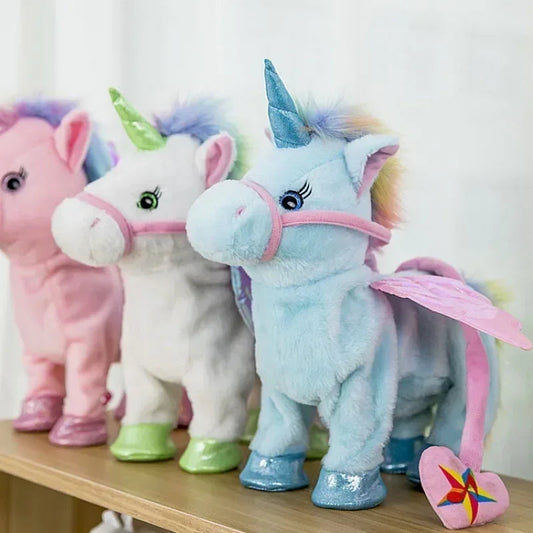 TwinkleTrot™ – Magischer Kuschelfreund mit Bewegung und Musik - Kuscheltier
