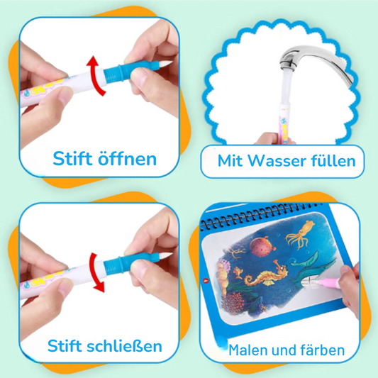 Magical Water Book™ – Lass deiner Kreativität freien Lauf