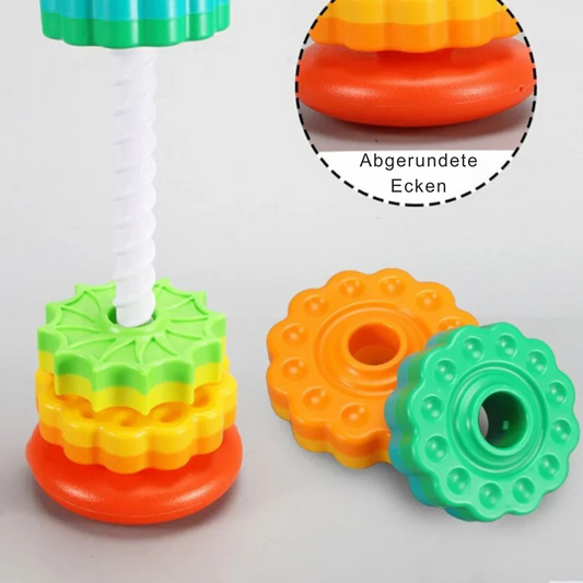 Spinning Tower mit Farben