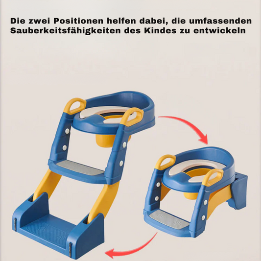 TinyToilet™ | 2-in-1 Faltbare Kinder-Toilettenleiter