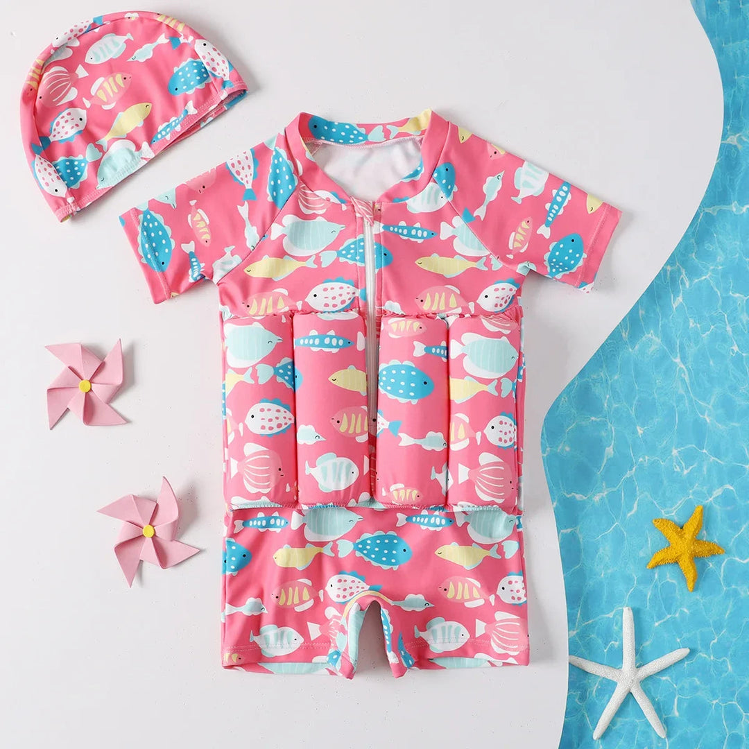 SafeSwim™ Badeanzug – Sicher spielen, frei schwimmen