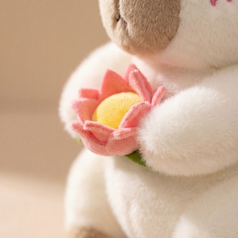 Ilona — White Capybara (25cm)