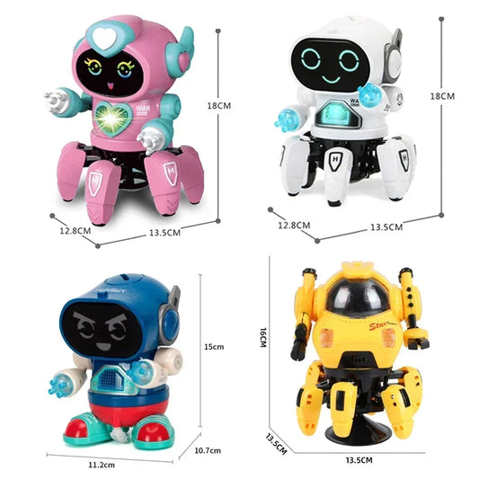 Tanzendes Roboterspielzeug mit Musik und Lichtern