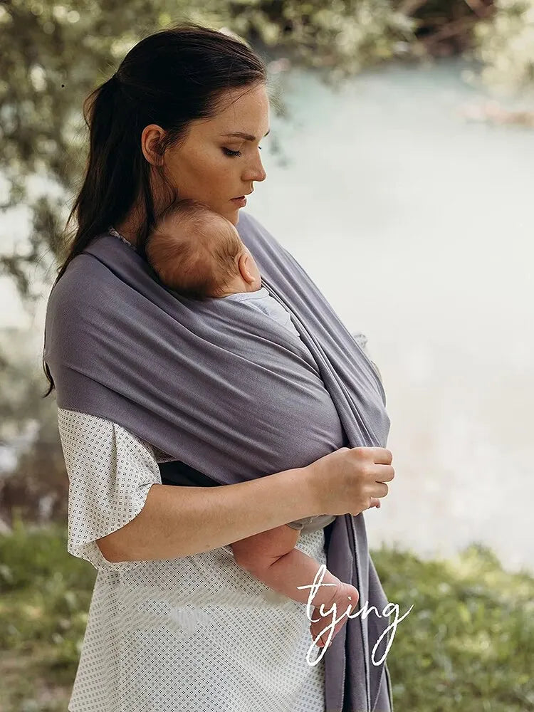 CuddleEase™ Tragetuch – Komfortabel, Sicher & Flexibel für Eltern