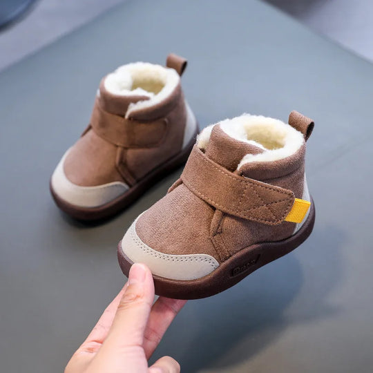 SnowCub™ – Warme Winterlaarsche mit Antirutsch-Sohli – Kinder Winterlaarsche