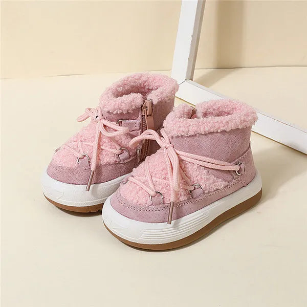 SnowPaws™ – Warme Anti-Rutsch Winterlaarsche – Kinder Schuhe