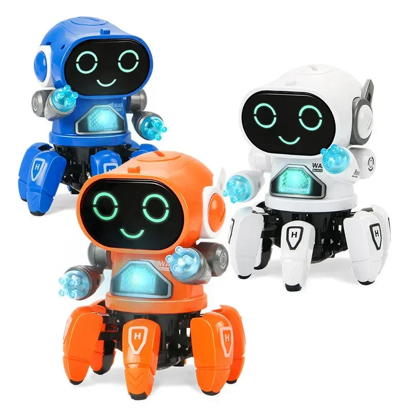 Tanzendes Roboterspielzeug mit Musik und Lichtern