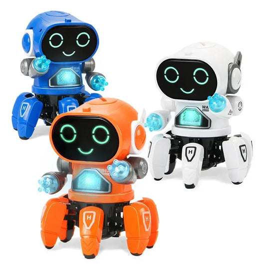 Tanzendes Roboterspielzeug mit Musik und Lichtern