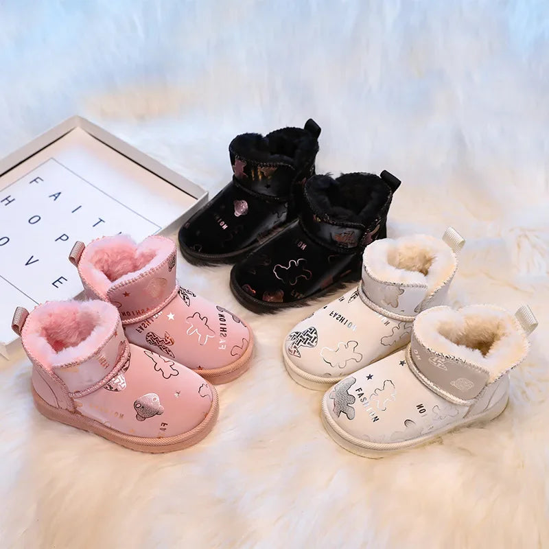 FrostStep™ – Wasserfeste Snowboots mit Warmer Voering – Kinder Winterlaarsche