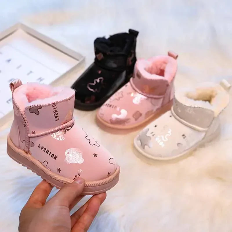 FrostStep™ – Wasserfeste Snowboots mit Warmer Voering – Kinder Winterlaarsche
