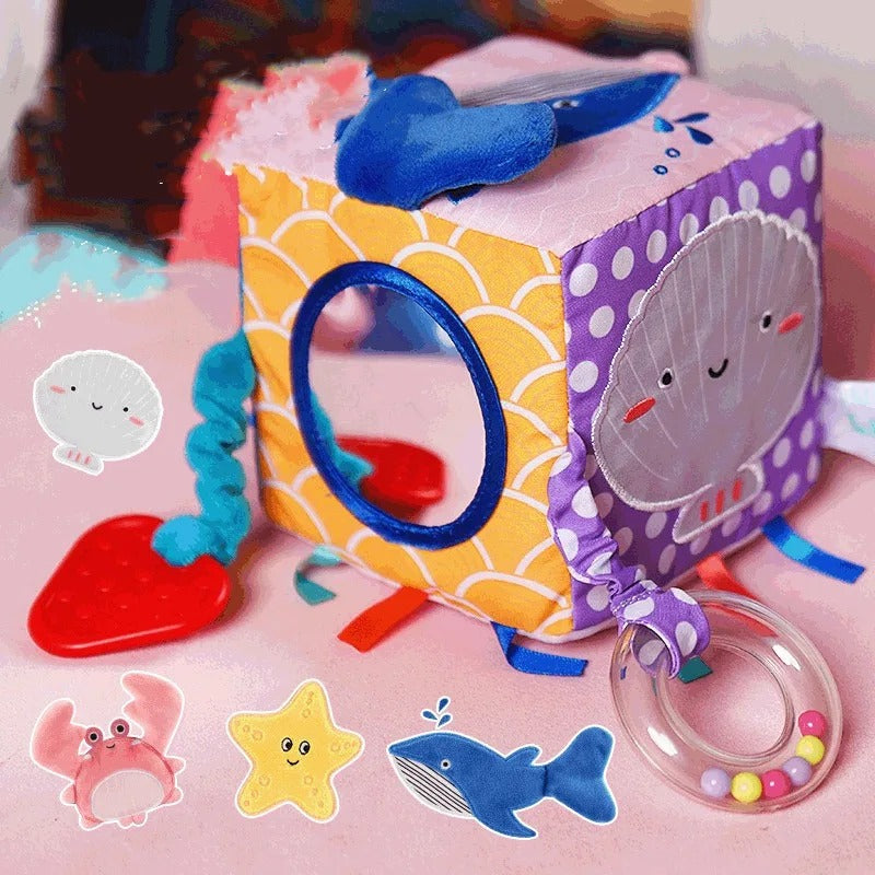Vielseitiger Aktivitätswürfel für Kleinkinder - BabyCube
