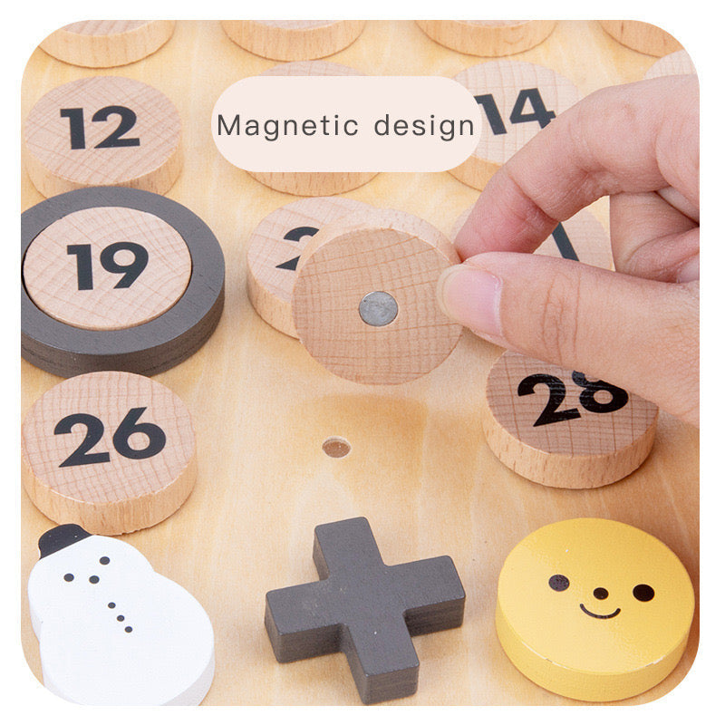 Magnetischer Lernkalender