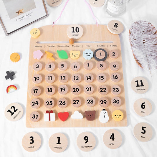 Magnetischer Lernkalender
