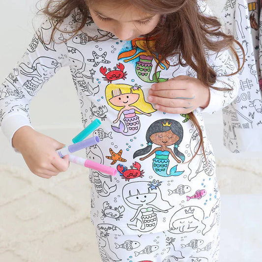 DreamDoodle™ | Malbarer Kinderpyjama