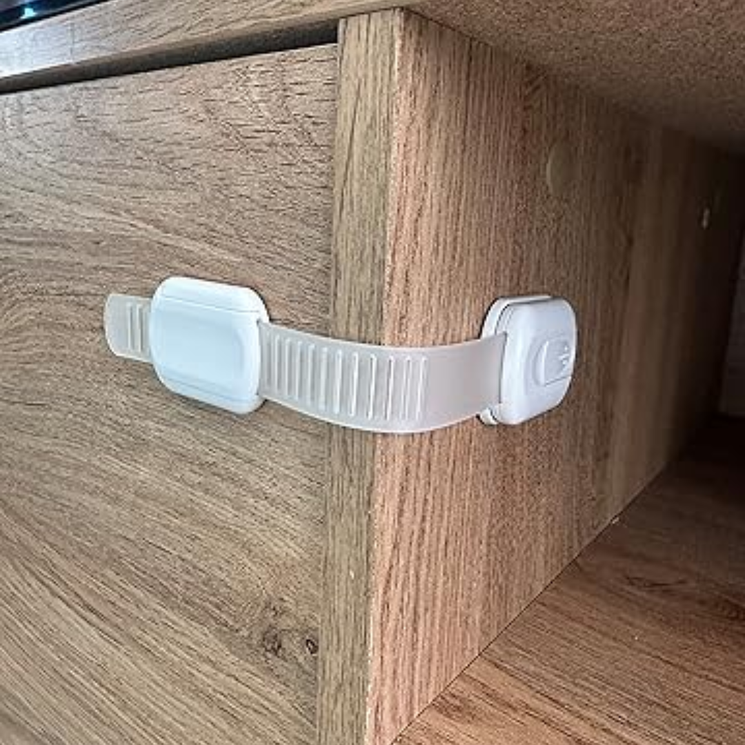KidSafe™ – Die unsichtbaren Sicherheitsschlösser (8er-Pack)