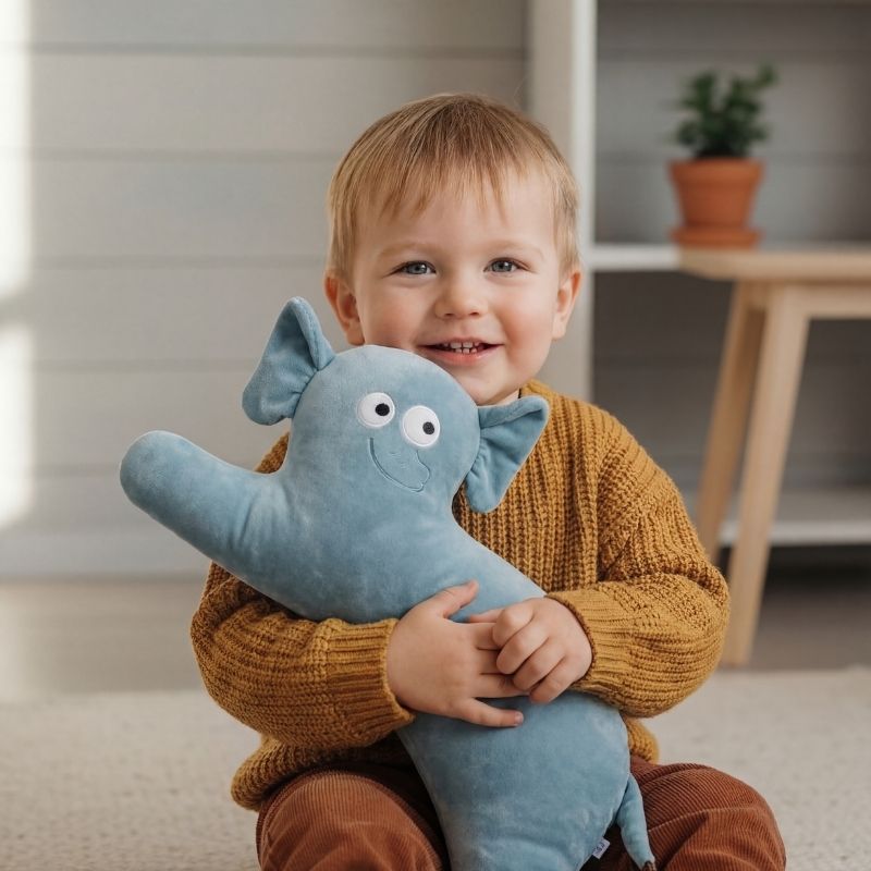 Noelia — Smiley Elephant (70cm)