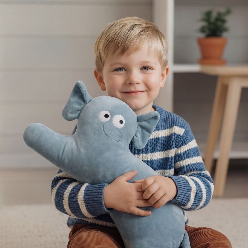 Noelia — Smiley Elephant (90cm)