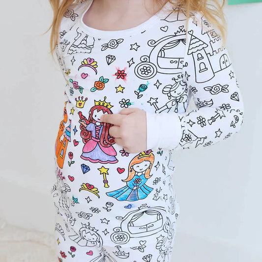 DreamDoodle™ | Malbarer Kinderpyjama
