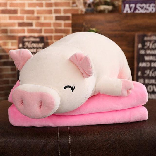 SnugglePig™ - Weiches großes Kuscheltier - Kuschelschwein