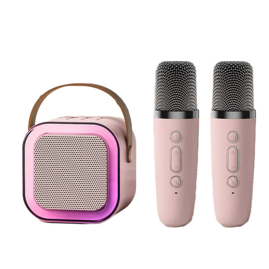 MelodyMates™ | Mini-Karaoke-Set - kabellose Mikrofone