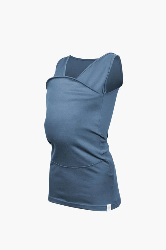 T-Shirt mit Kängurutasche