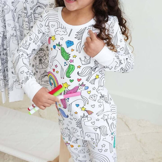 DreamDoodle™ | Malbarer Kinderpyjama